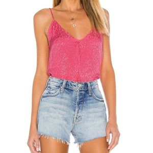 Nation LTD Aya V Back Cami in Flamingo size XS!